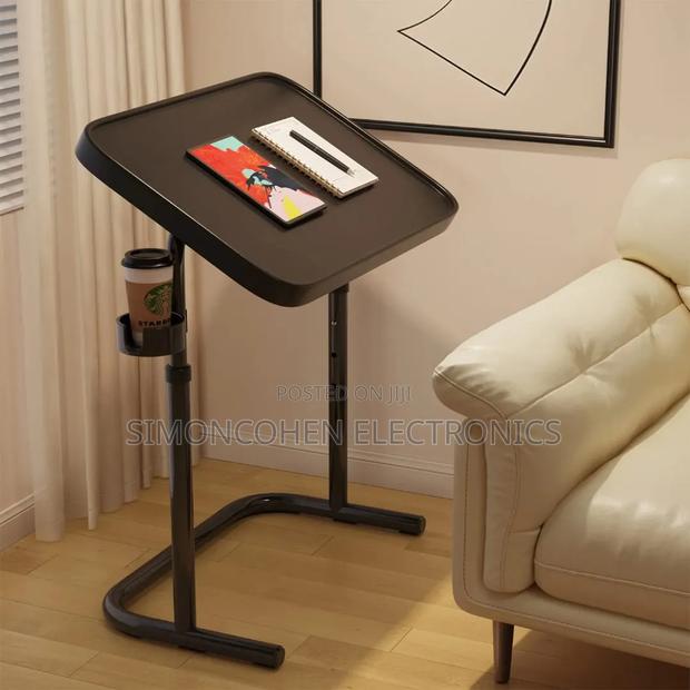 Adjustable Laptop Desk With Cup Holder - main view