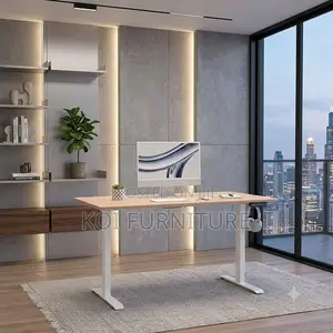 Office Desk; 1.4 Meters Electric Home Office Computer Table