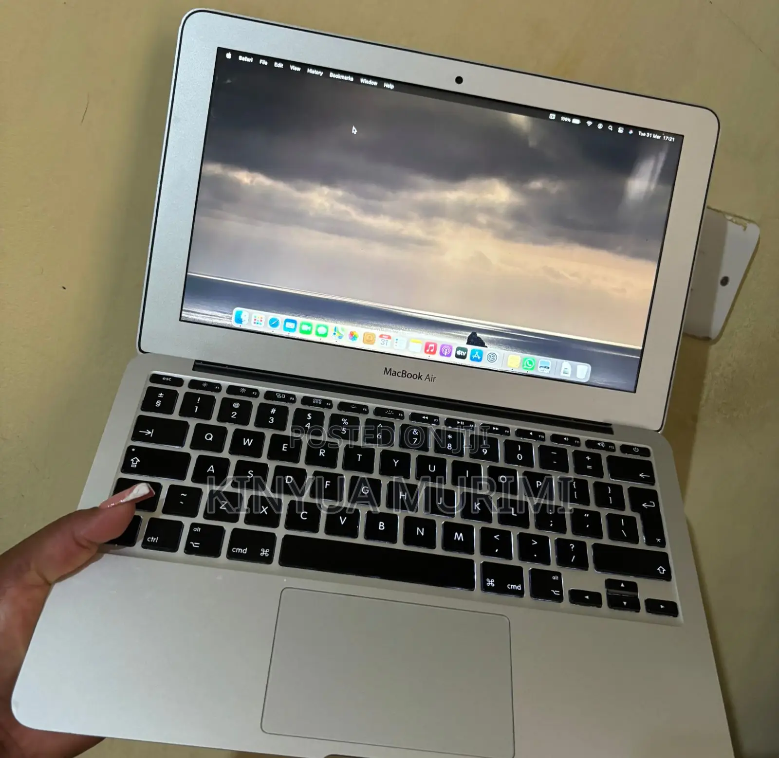 Laptop Apple MacBook Air 4GB Intel Core i5 HDD+SSD 500GB