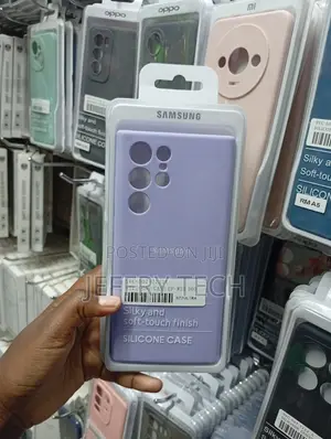 Galaxy S24 Ultra, Official Samsung Lavender Silicone Cover