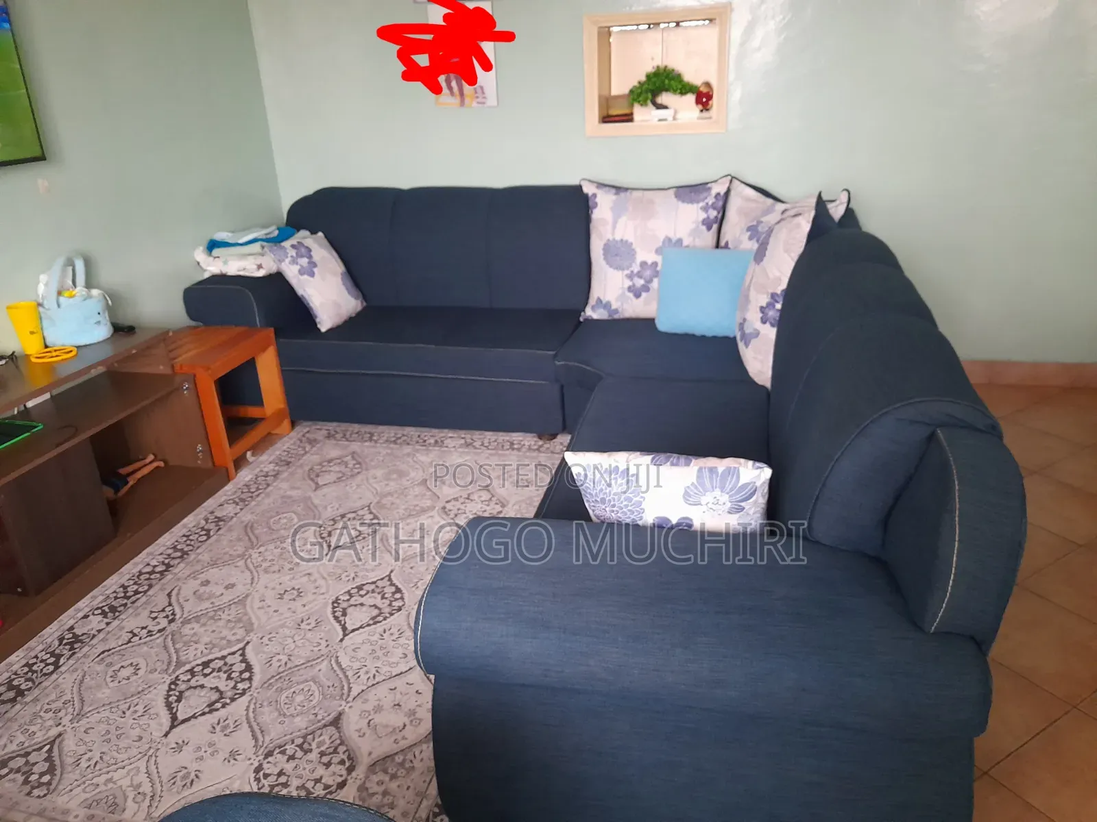 7-Seater Sofa Set + Sofa Bed