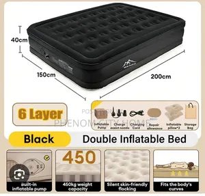 Self Inflating Bed Mattress With Pillows