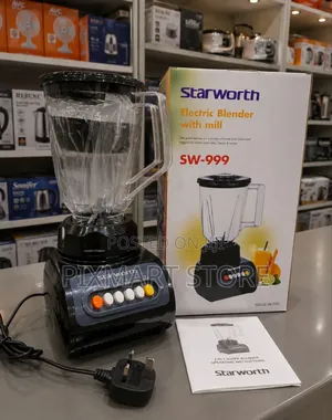 Starworth Compact 2-in-1 Blender Machine
