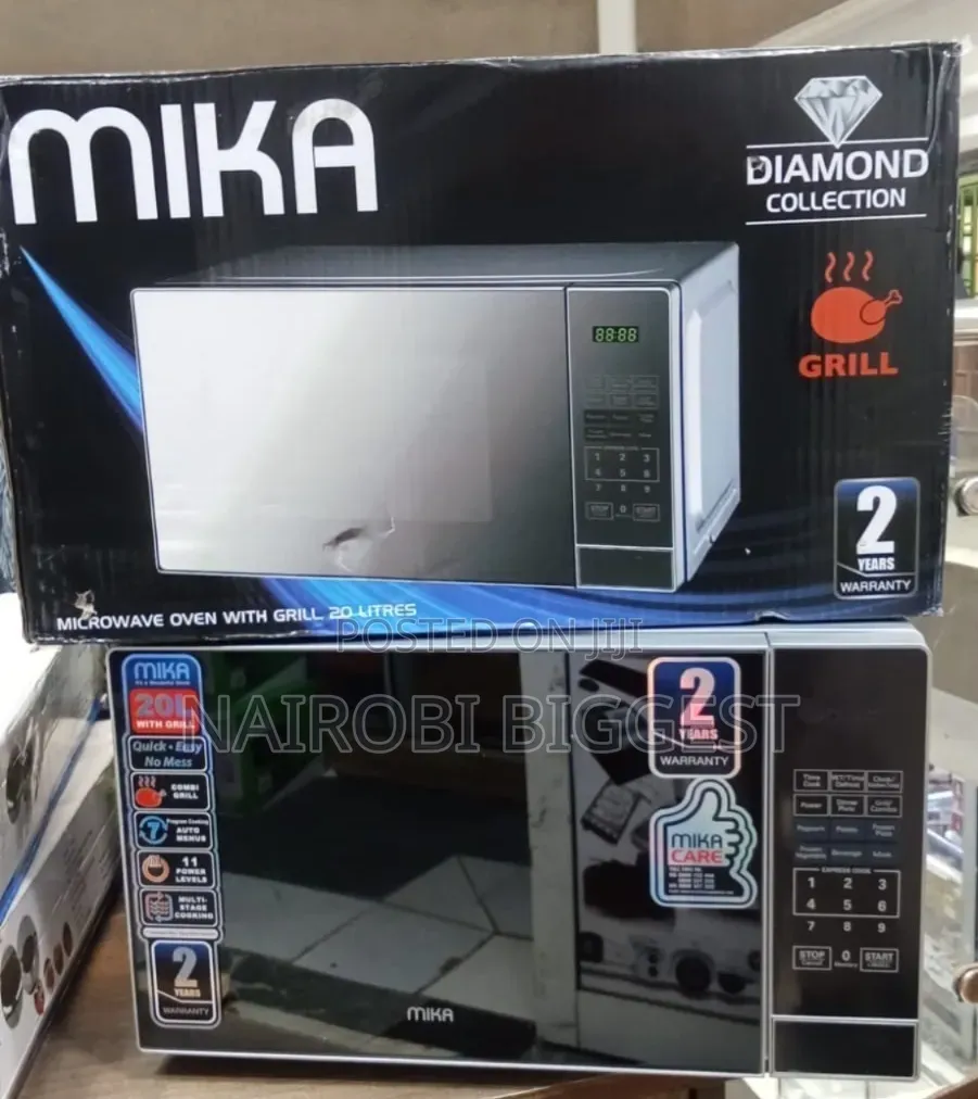 Mika 20l Digital Microwave With Grill