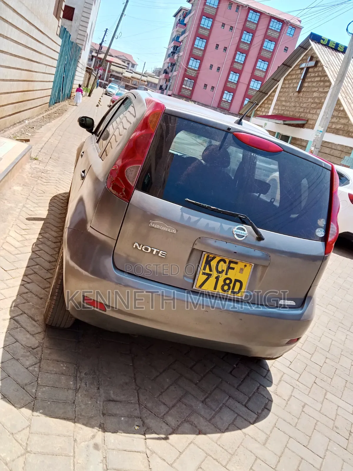 Nissan Note 2008 Gray
