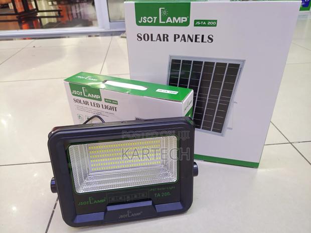 Jsot Lamp Ta200 200w Solar Led Flood Light With Solar Panel
