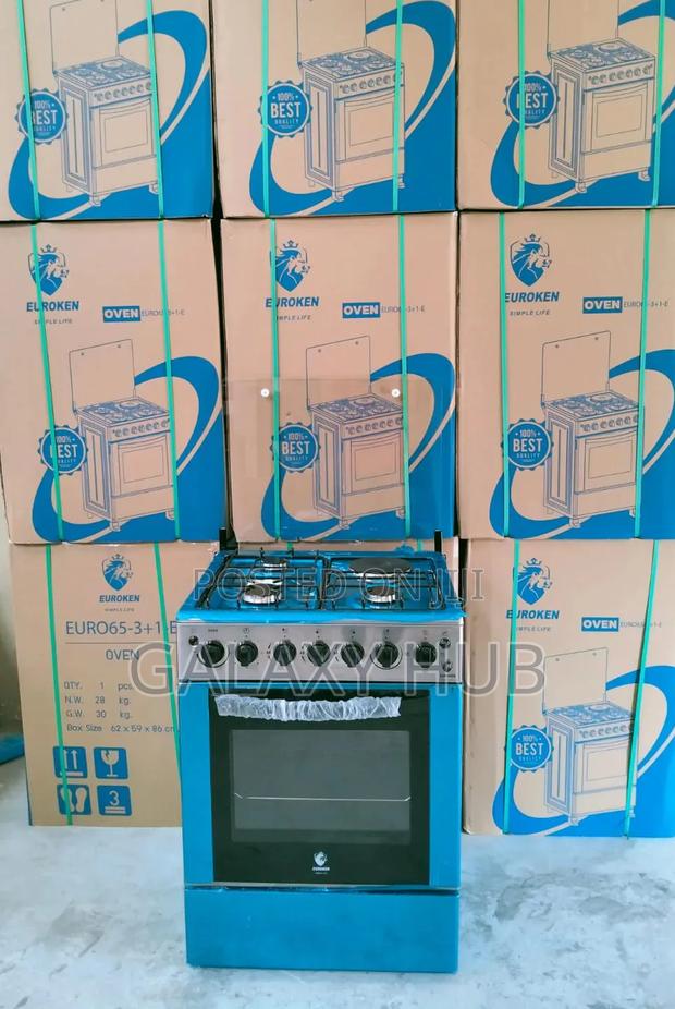 60*65 Euroken 3+1 Standing Cooker With Electric