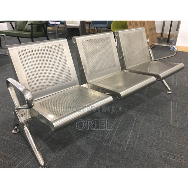 Office Bench : Linked 3-Seater Office Bench