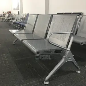 Office Bench : Linked 3-Seater Office Bench