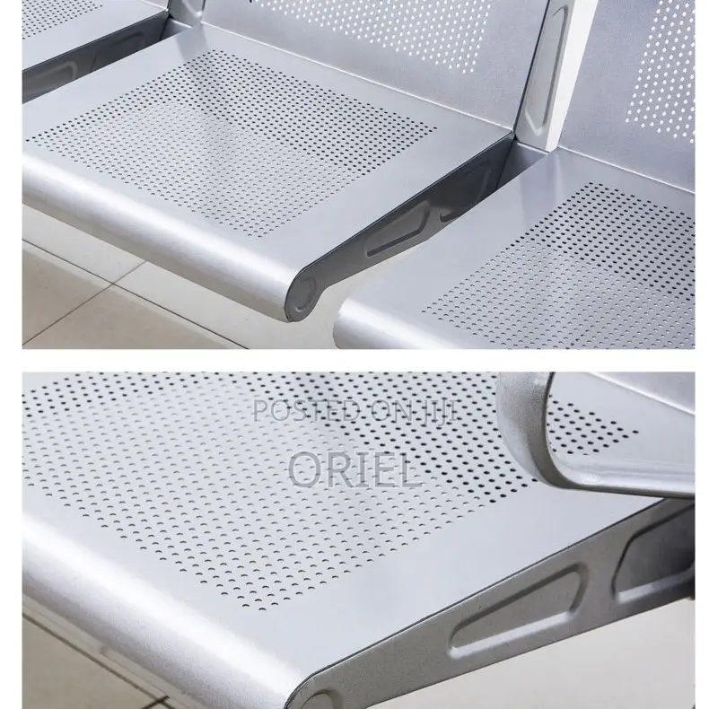 Office Bench : Linked 3-Seater Office Bench