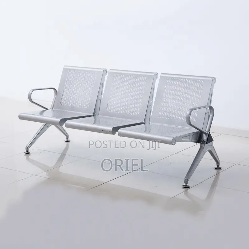 Office Bench : Linked 3-Seater Office Bench