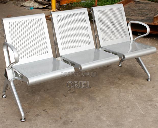 Office Bench : Linked 3-Seater Office Bench - thumbnail 13