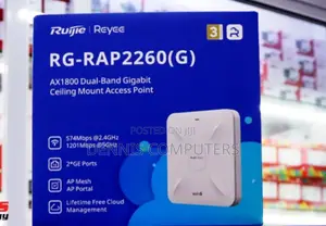 Rg-Rap2260(G) Reyee Wi-Fi 6 Ax1800 Access P