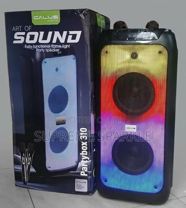 Calus Partybox 310 Wireless Party Speaker With Dual Microphones.