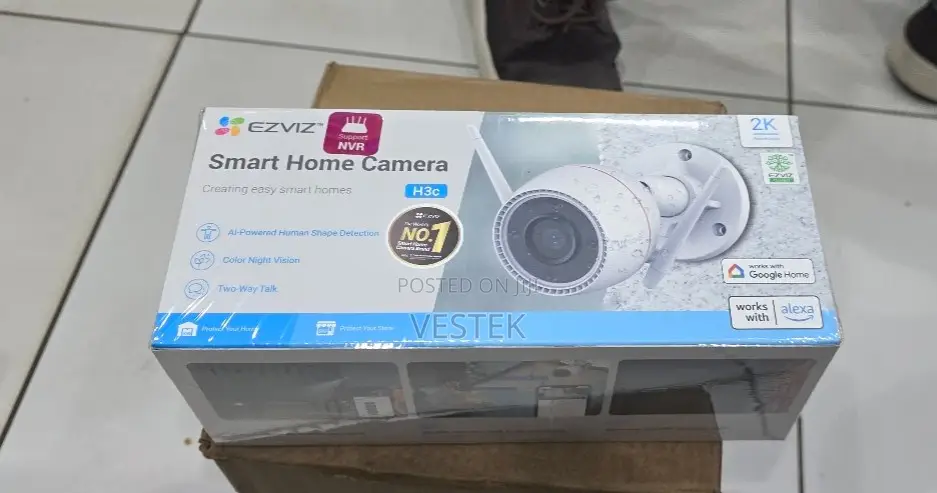 Ezviz H3c 3mp Wifi Outdoor Security Camera With Ai Human Detection