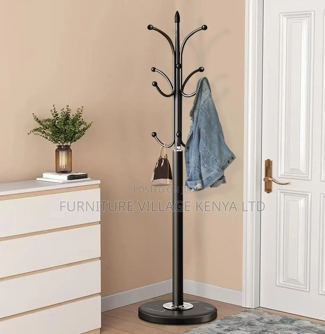 Free Stand Home Office Coat Hanger