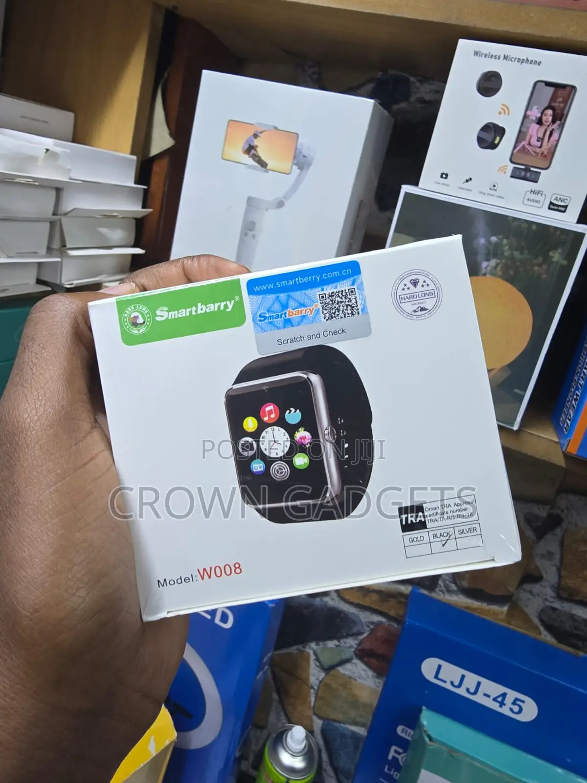 Smartberry W008 Smart Watch With Sim Card And Camera
