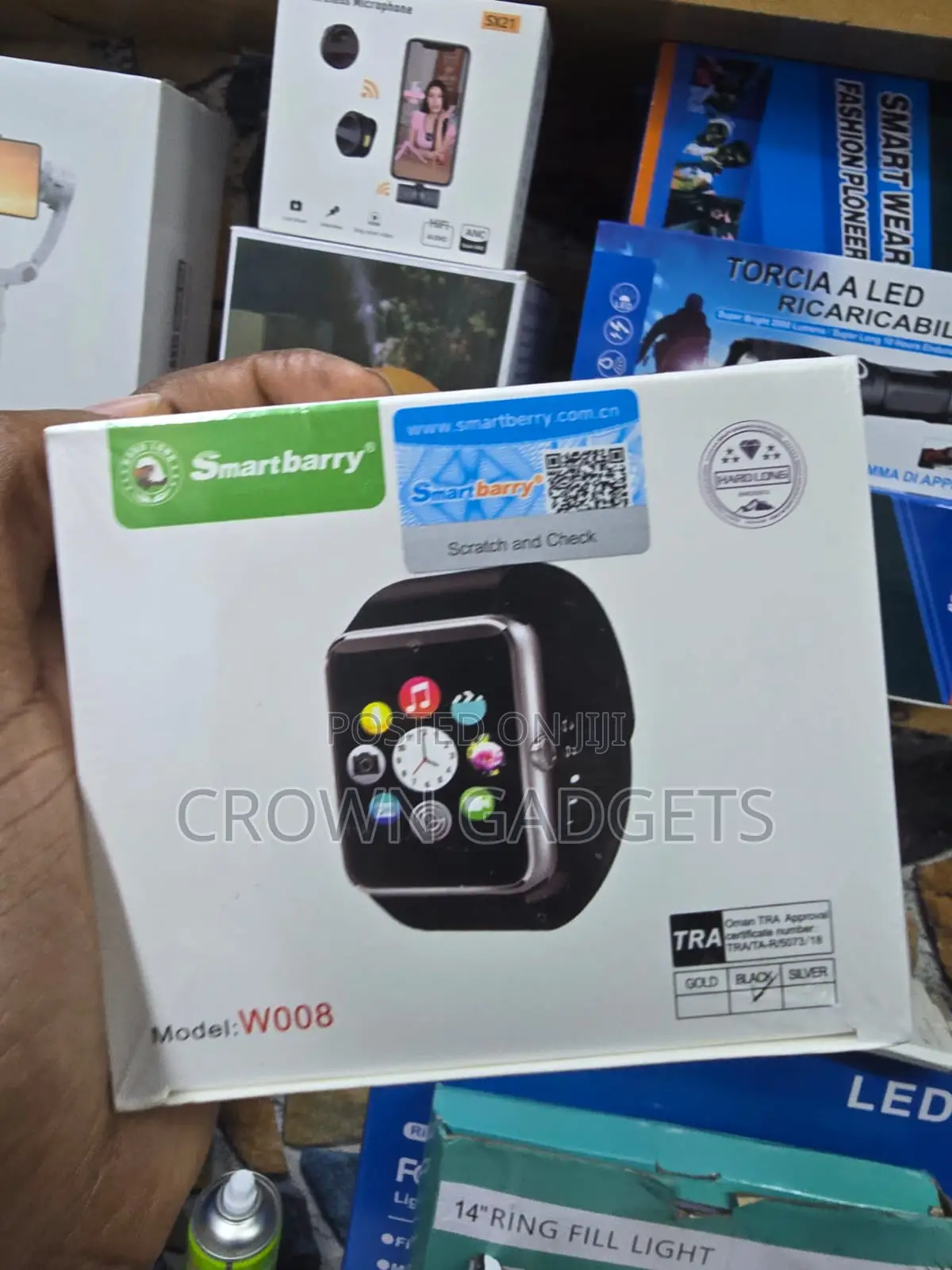 Smartberry W008 Smart Watch With Sim Card And Camera