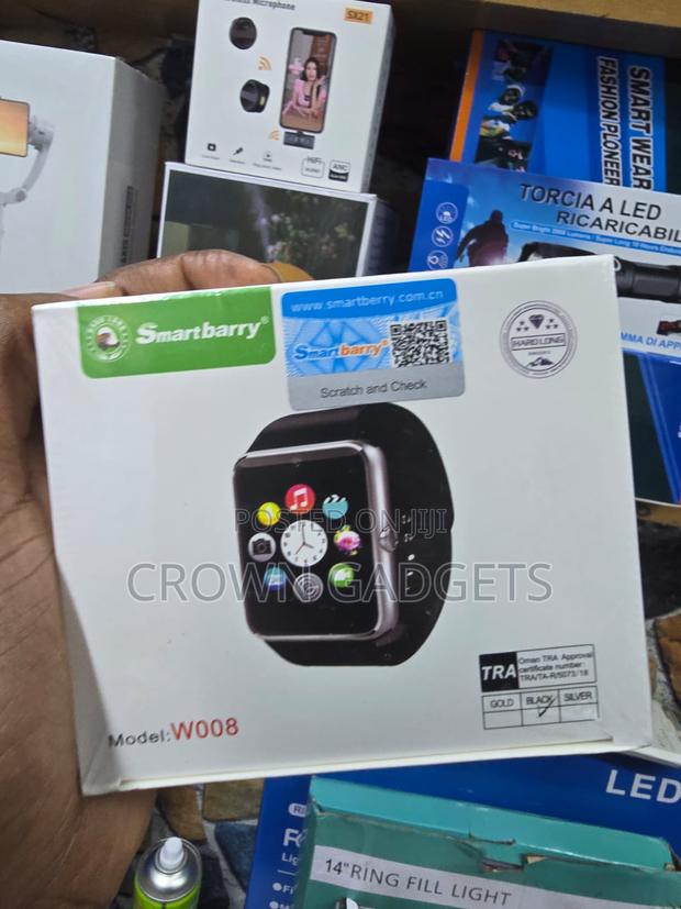 Smartberry W008 Smart Watch With Sim Card And Camera - thumbnail 2