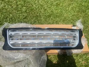 Land Rover Discovery 4 Silver Black Front Grille Mesh Cover