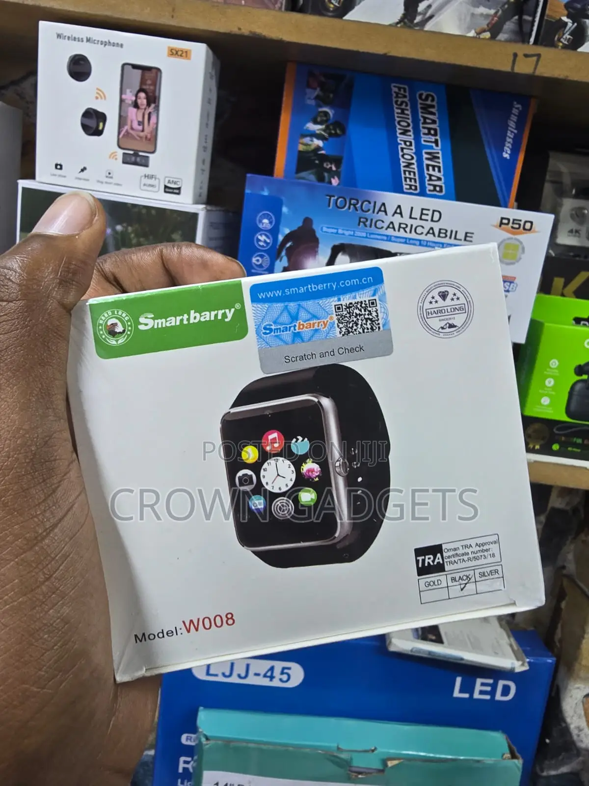 W008 Smart Watch With Camera Pedometer And Sim Support