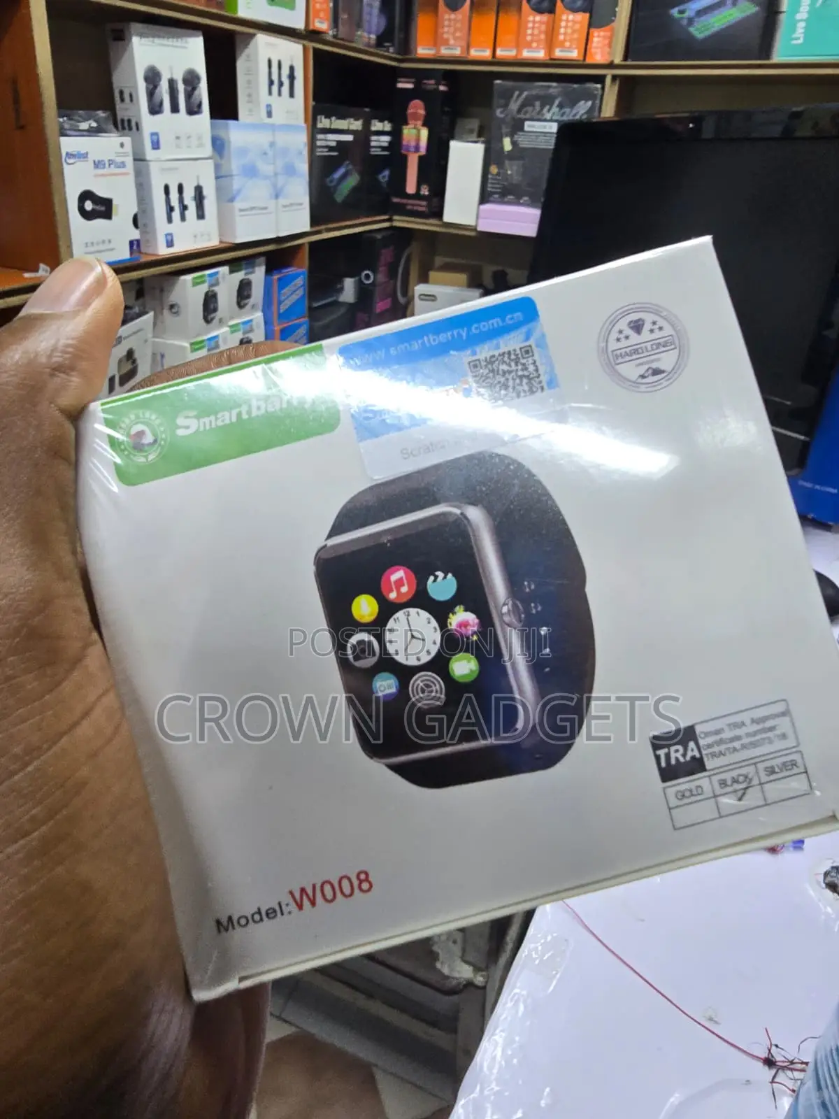 W008 Smart Watch With Camera Pedometer And Sim Support