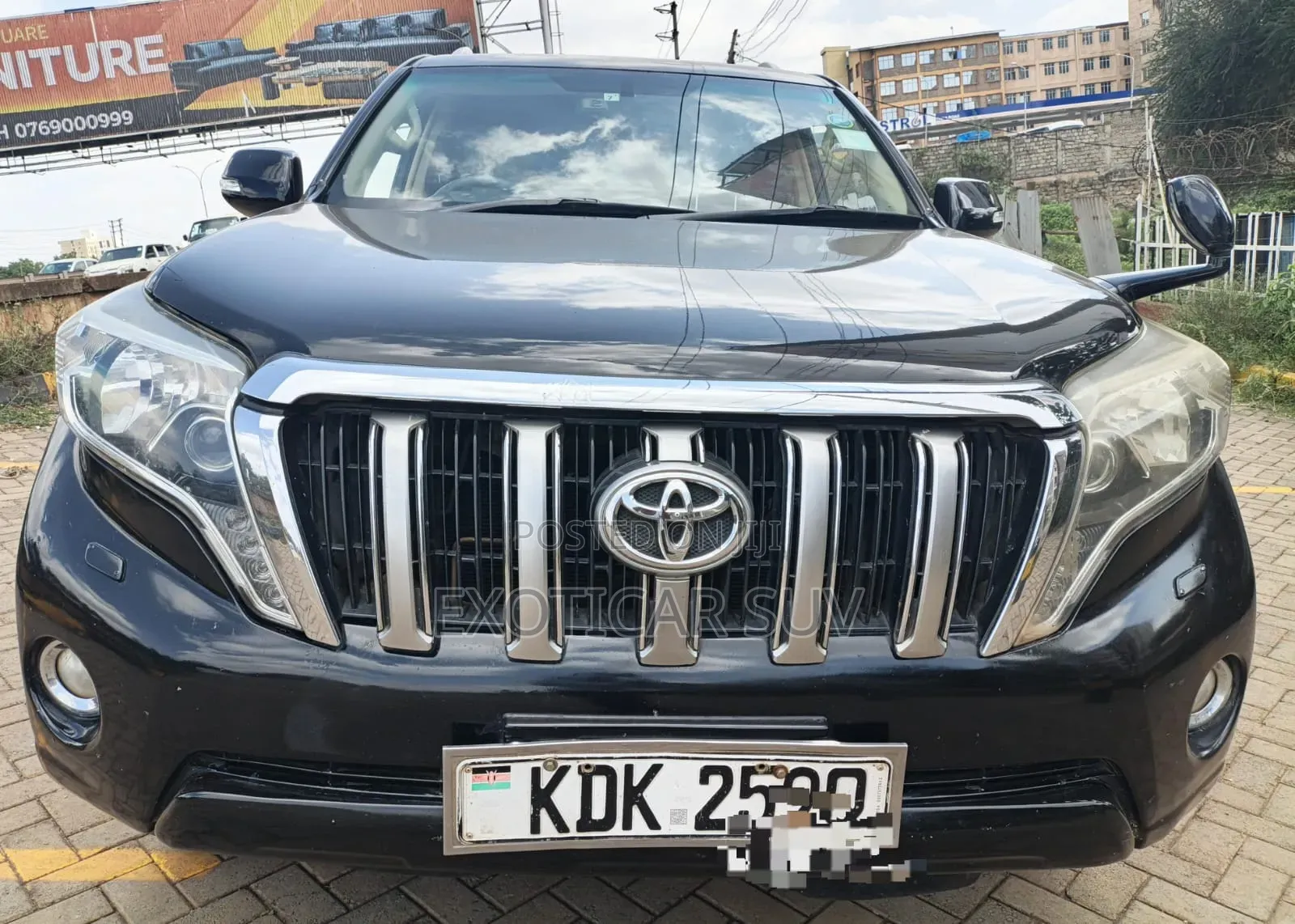 Toyota Land Cruiser Prado 2015 Black