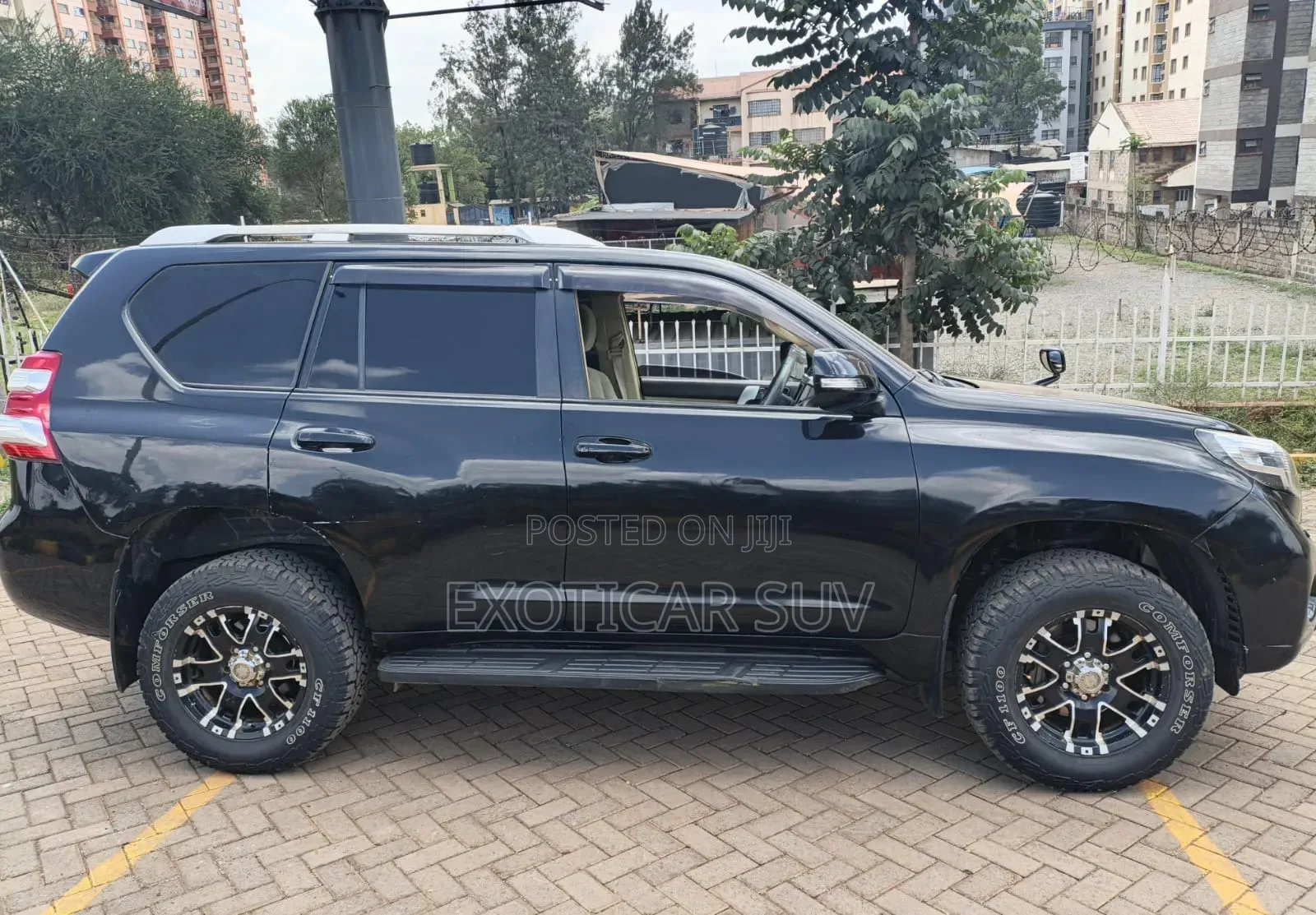 Toyota Land Cruiser Prado 2015 Black