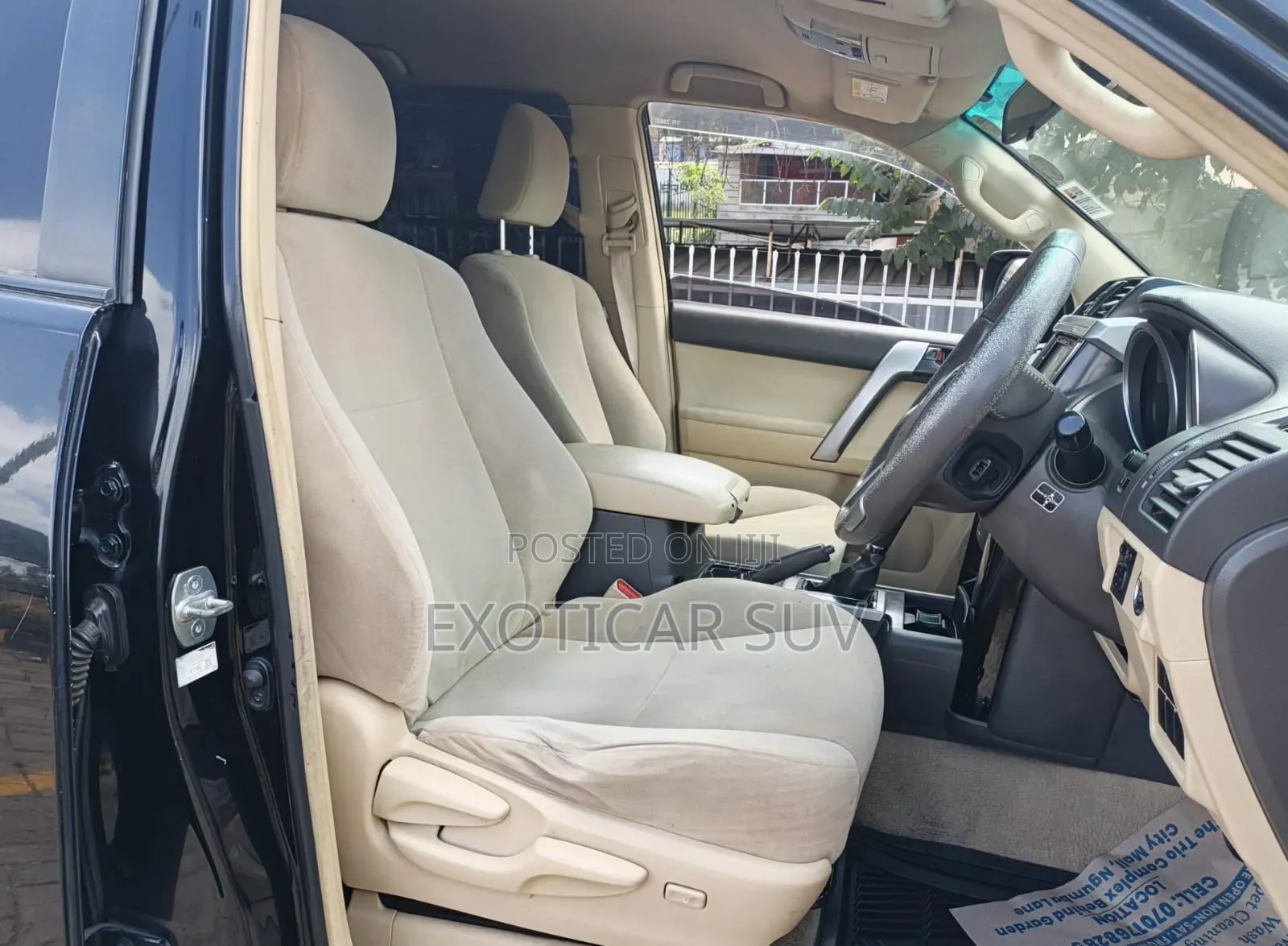 Toyota Land Cruiser Prado 2015 Black