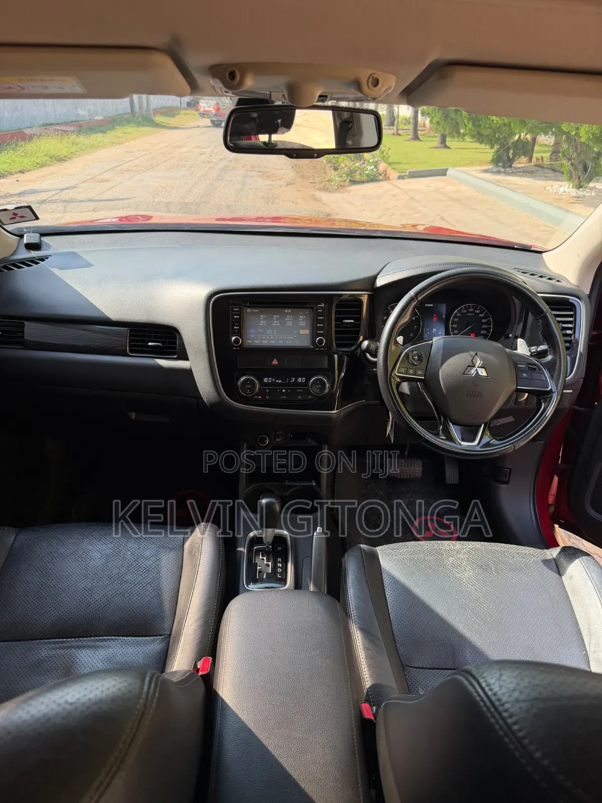 Mitsubishi Outlander 2017 Red