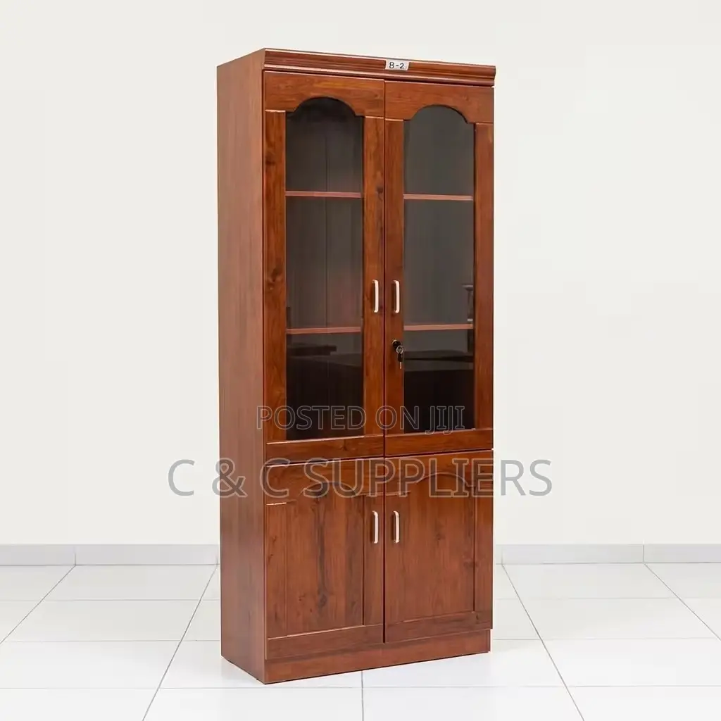 Executive Mahogany File Cabinet.