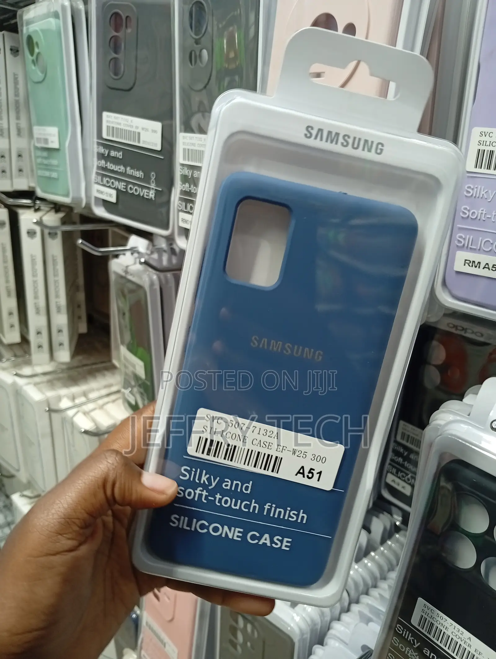 Samsung Galaxy A51 Soft-Touch Exterior Layer Cover