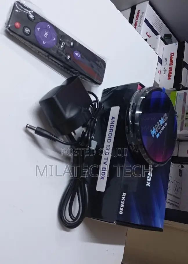 H96 Max Smart Tv Box – 4gb Ram, 64gb Rom, Wifi Bluetooth