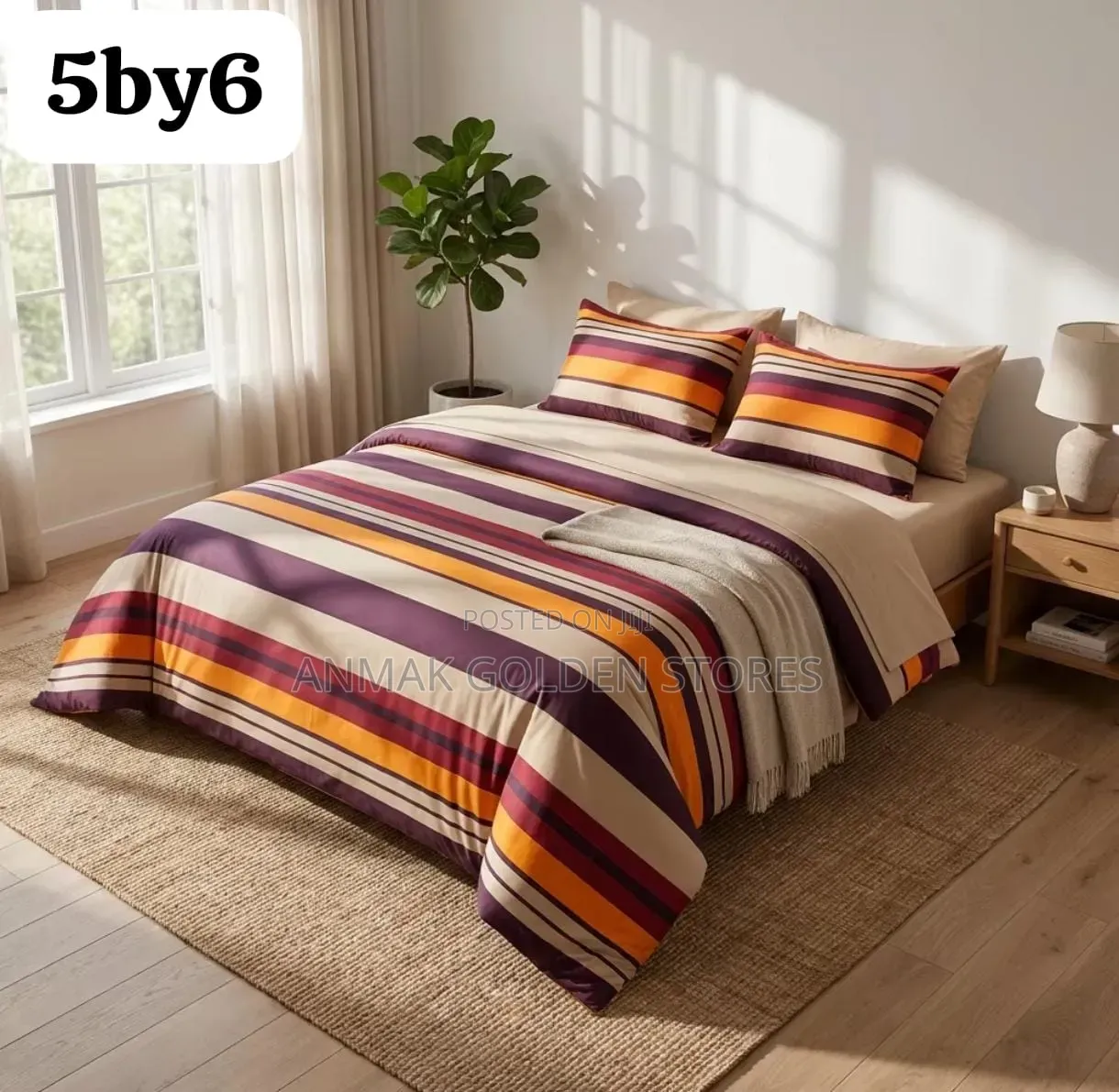 Unbinded Floral Duvet 5 by 6