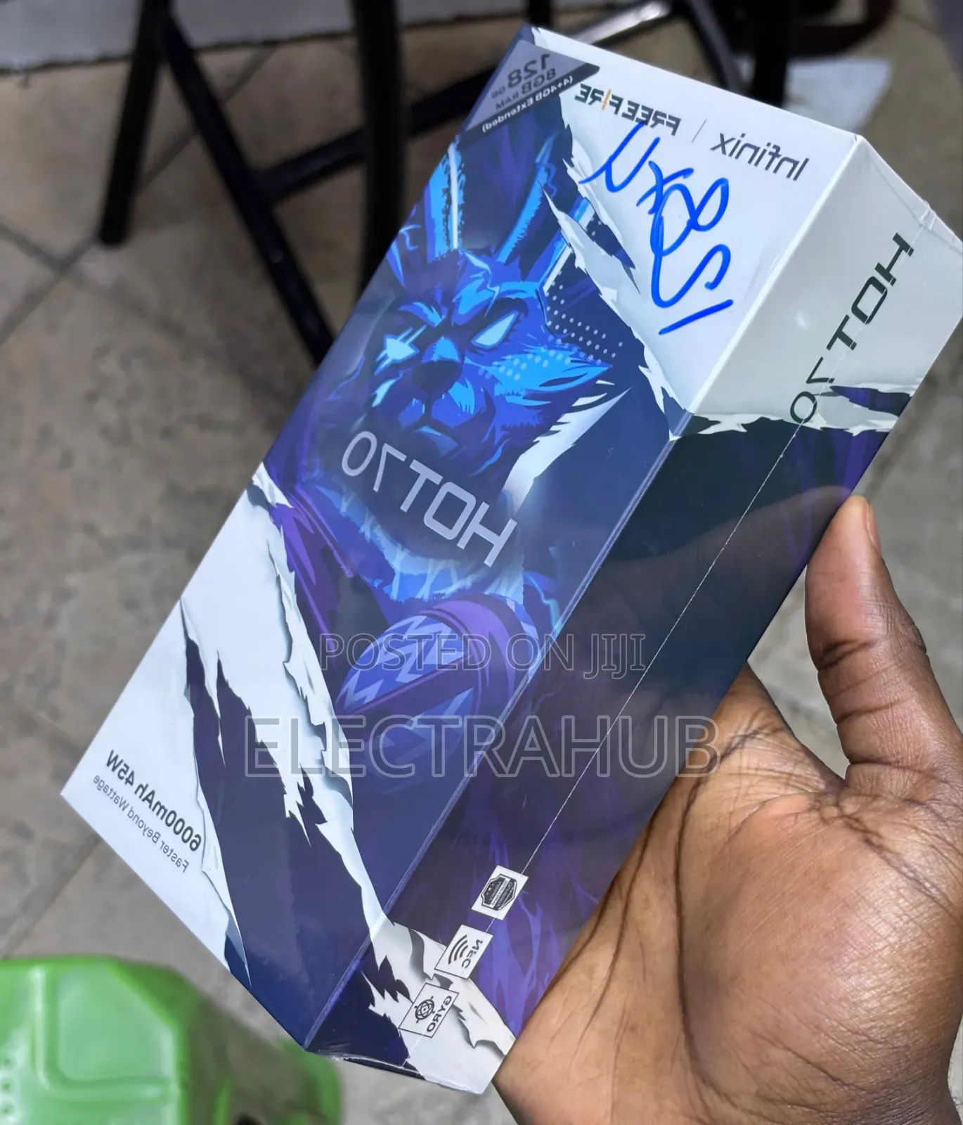 New Infinix Hot 70 128 GB Silver