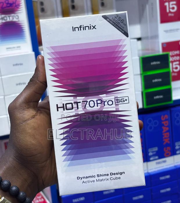 New Infinix Hot 60 Pro+ 256 GB Black