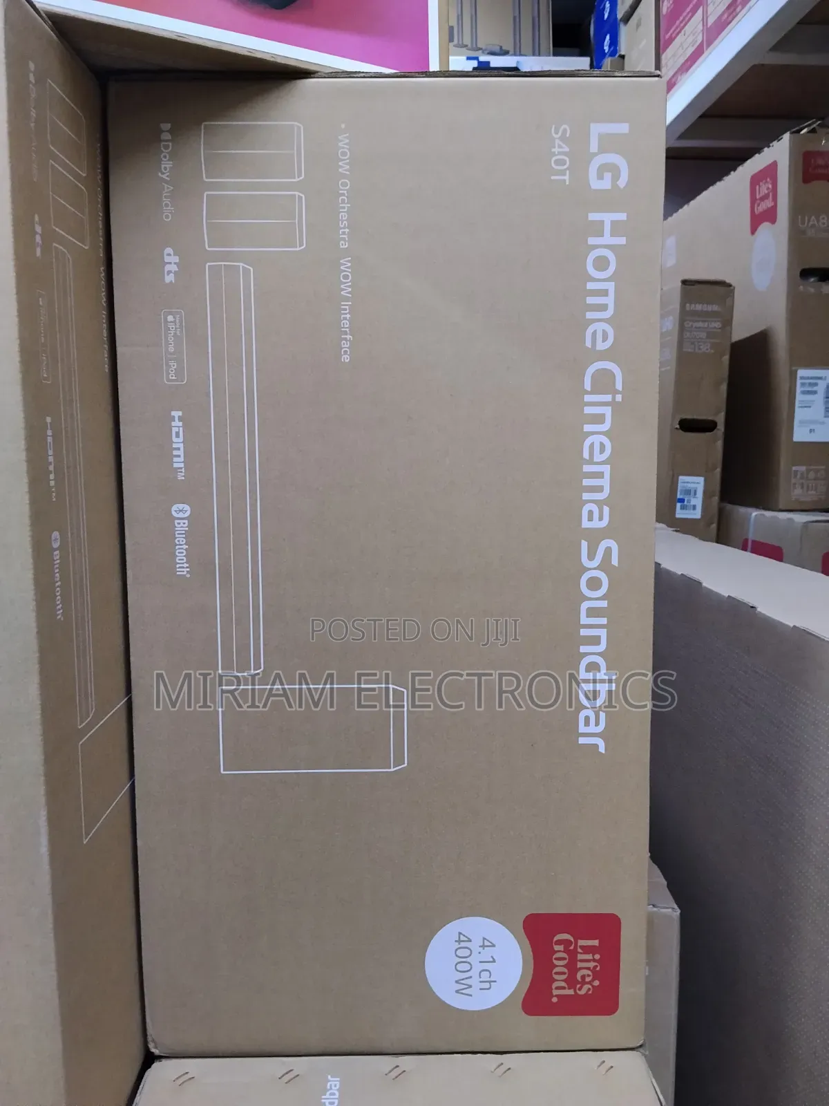 Lg S40t 300w 2.1ch Soundbar System