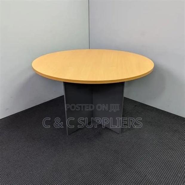 Round 4 Seater Office Meeting Table - thumbnail 2