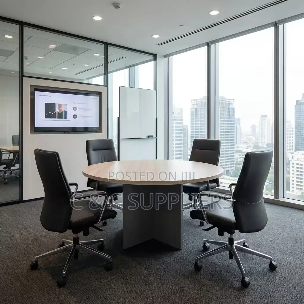 Round 4 Seater Office Meeting Table