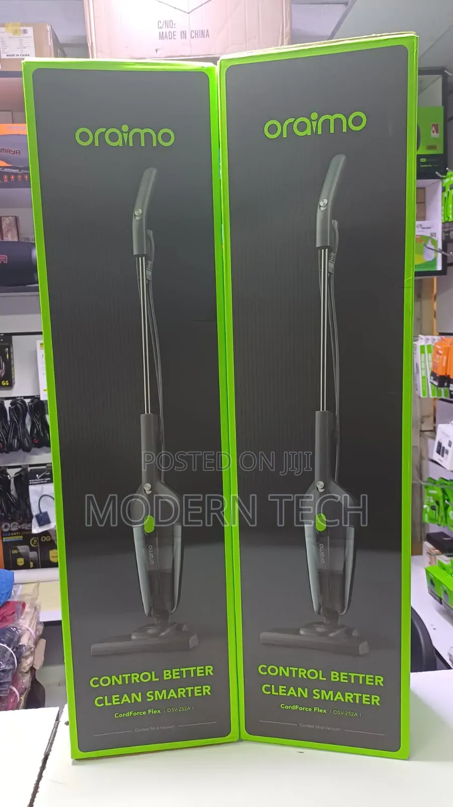 Oraimo Cordforce Flex 2-in-1 Stick Vacuum Cleaner 550w