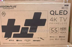 *Vision Plus 55" Vidaa Qled Television