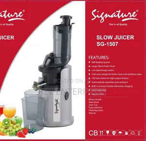 Signature Slow Juicer (150w) Sg-1507