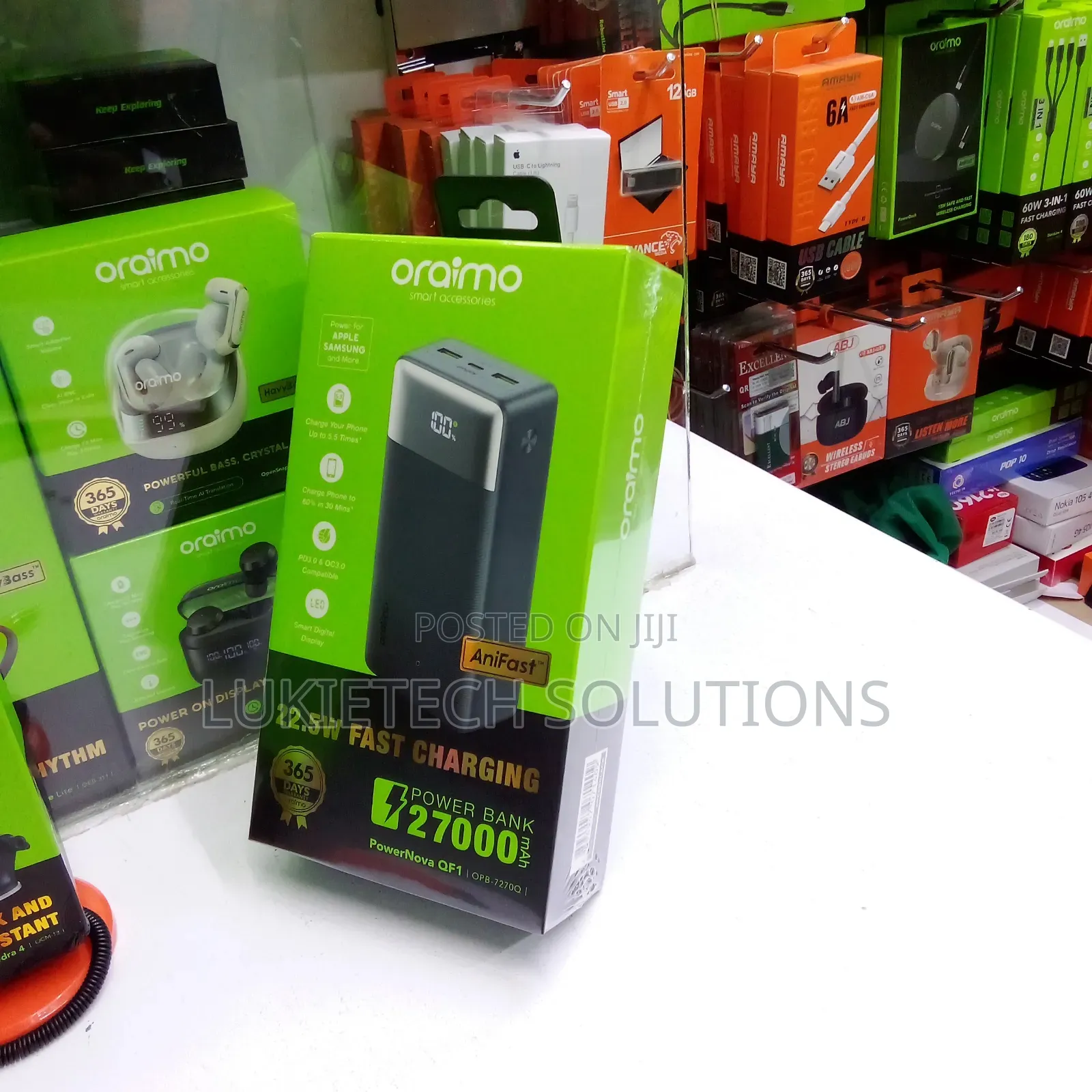 Oraimo Powerbank 27000 High Performance Powerbank 22.5 Watts