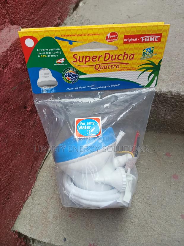Superducha Quattro Instant Shower Head