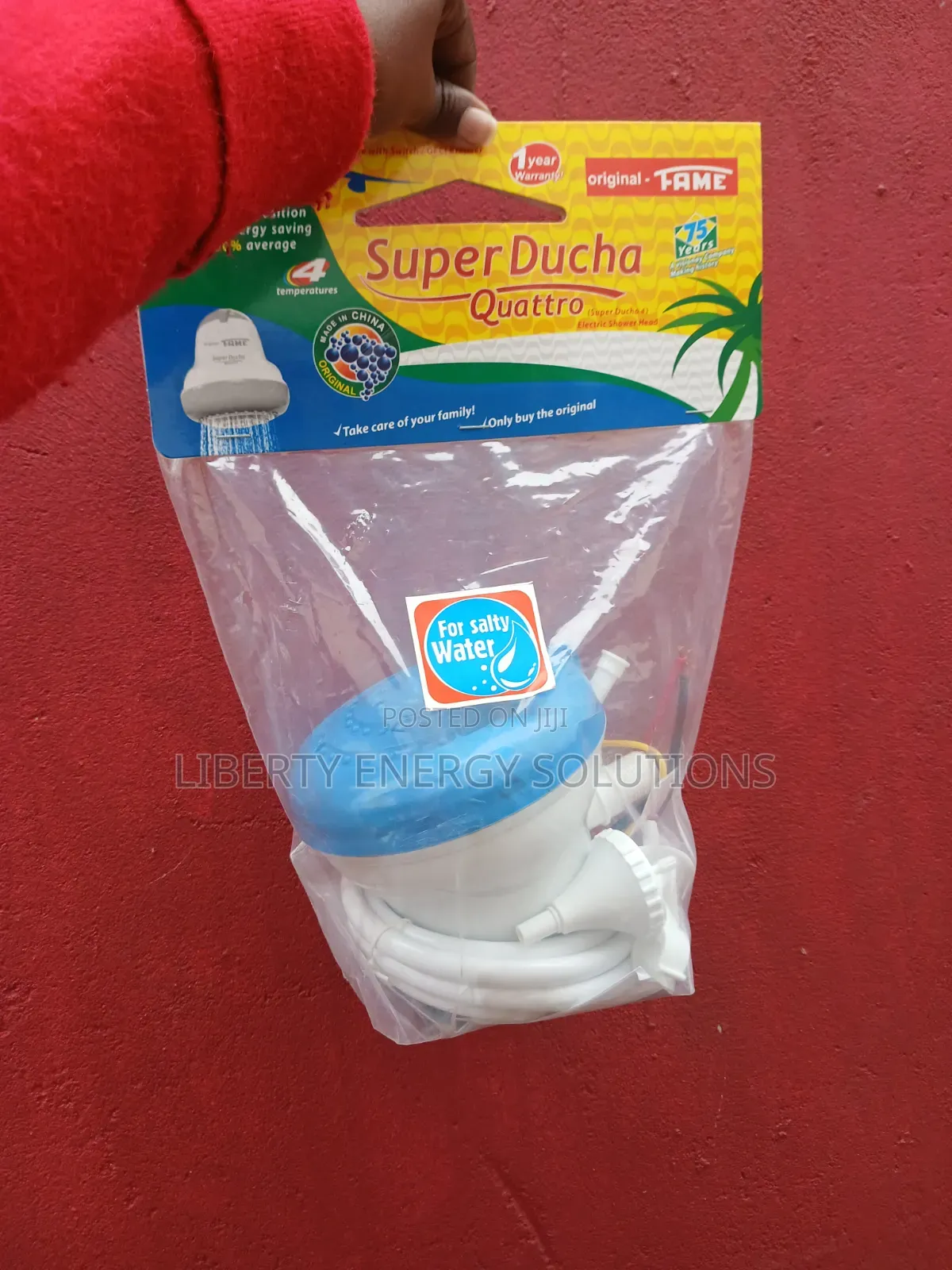 Superducha Quattro Instant Shower Head