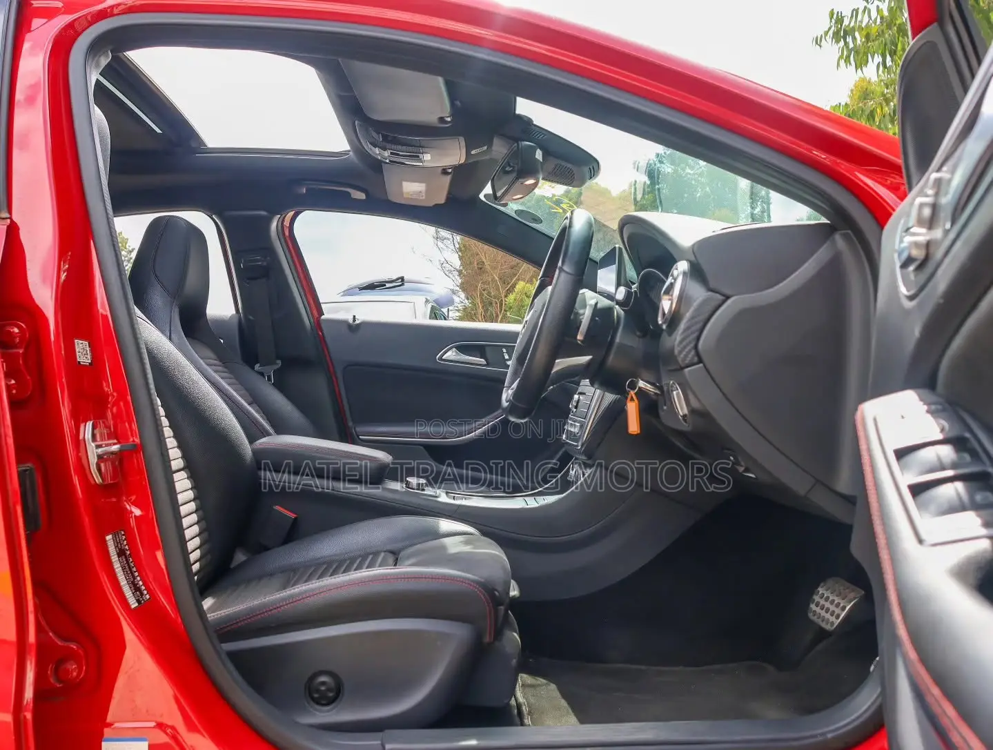 Mercedes-Benz A-Class 2018 Red