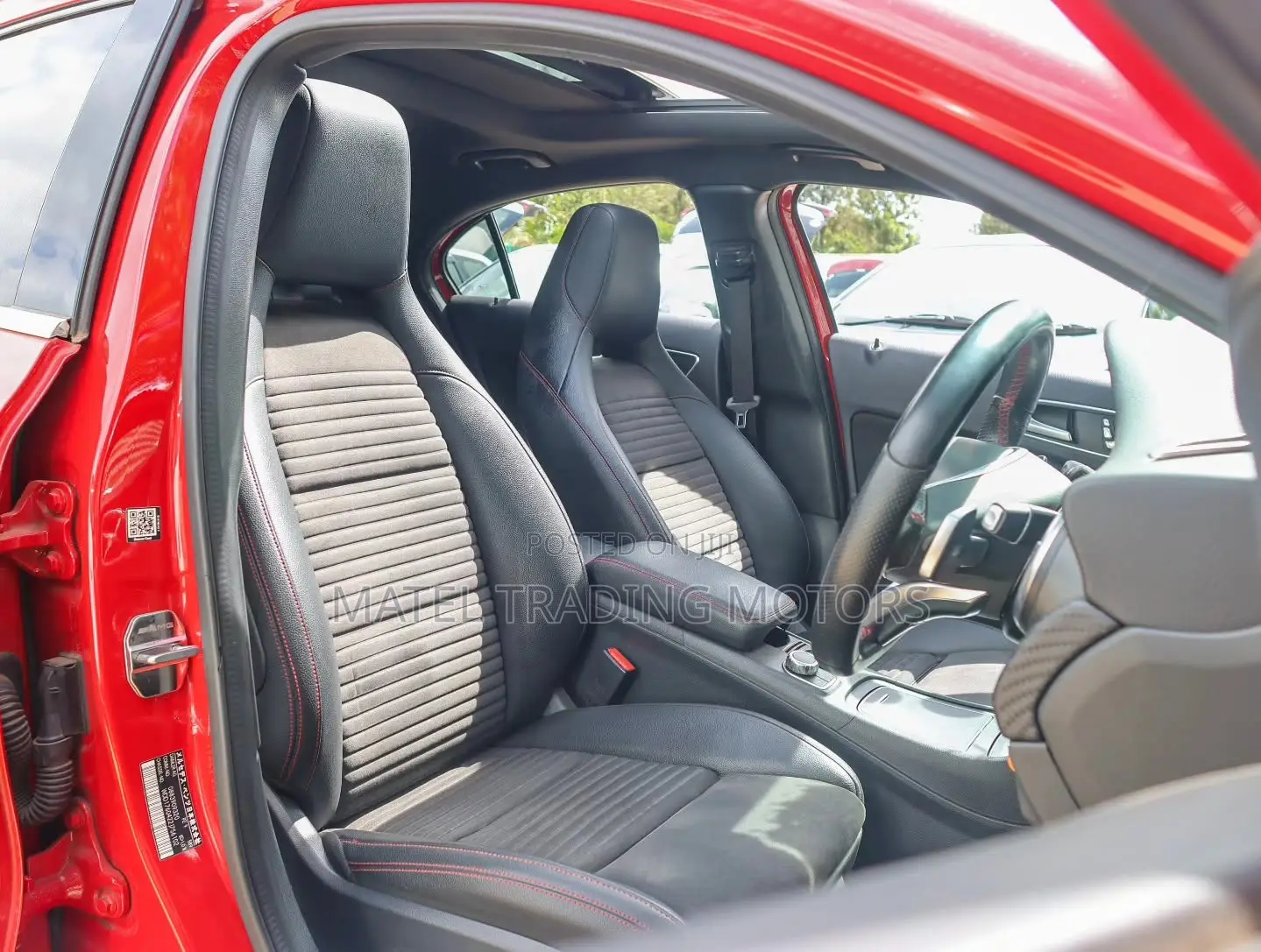 Mercedes-Benz A-Class 2018 Red