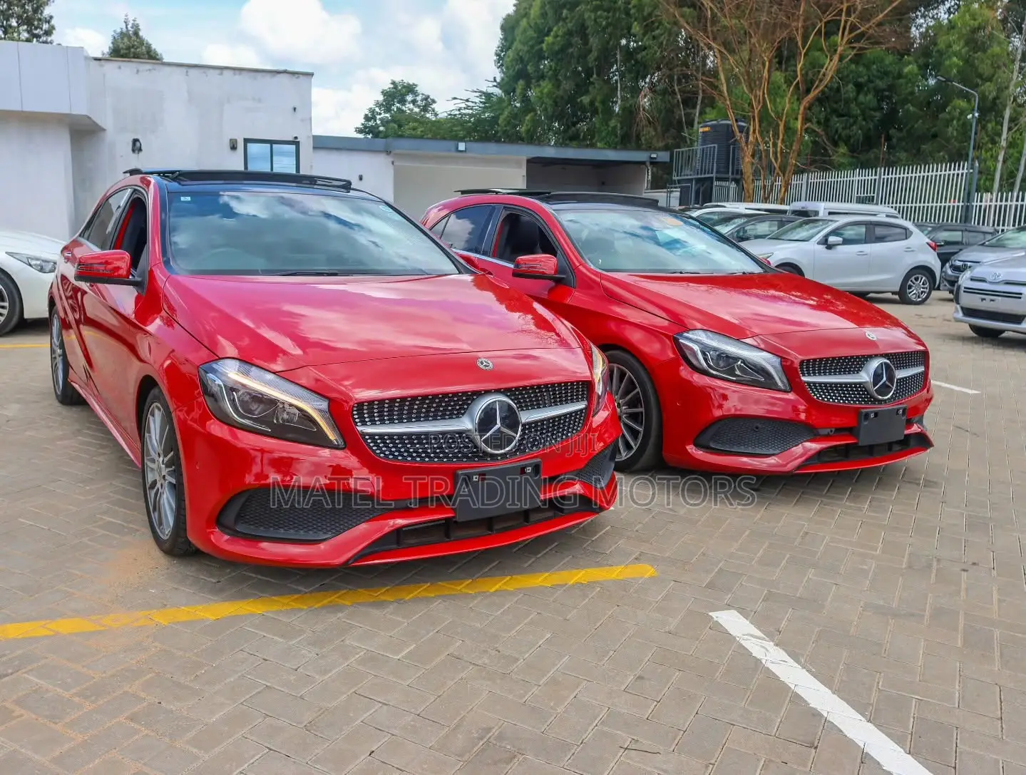 Mercedes-Benz A-Class 2018 Red