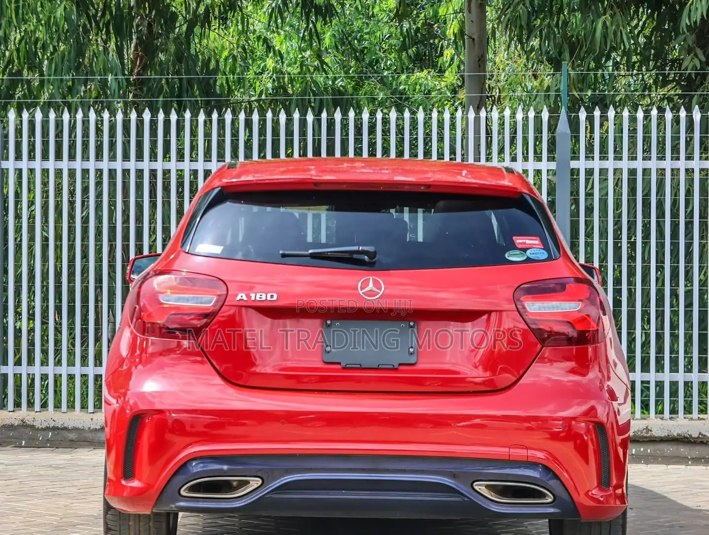 Mercedes-Benz A-Class 2018 Red