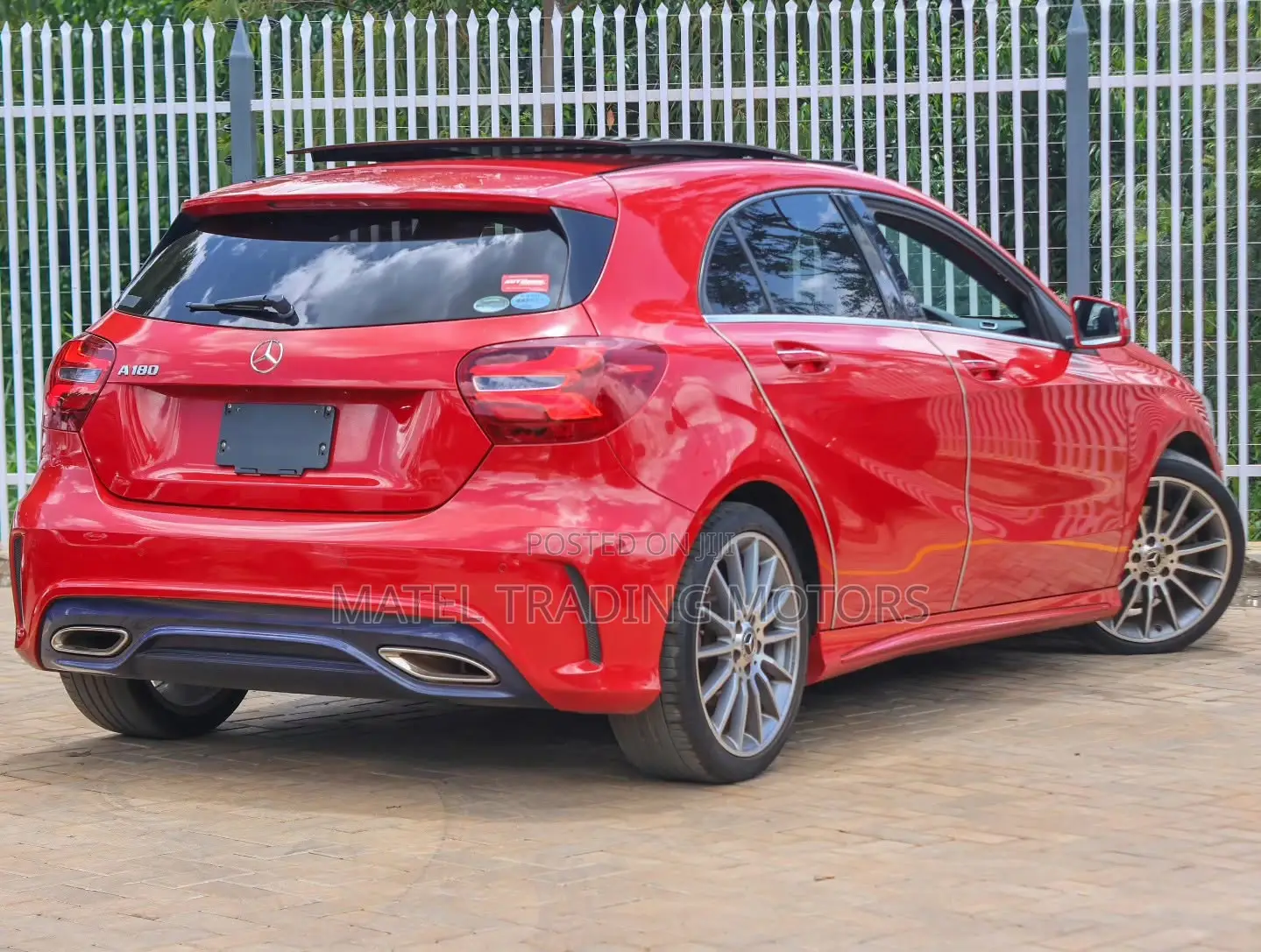 Mercedes-Benz A-Class 2018 Red